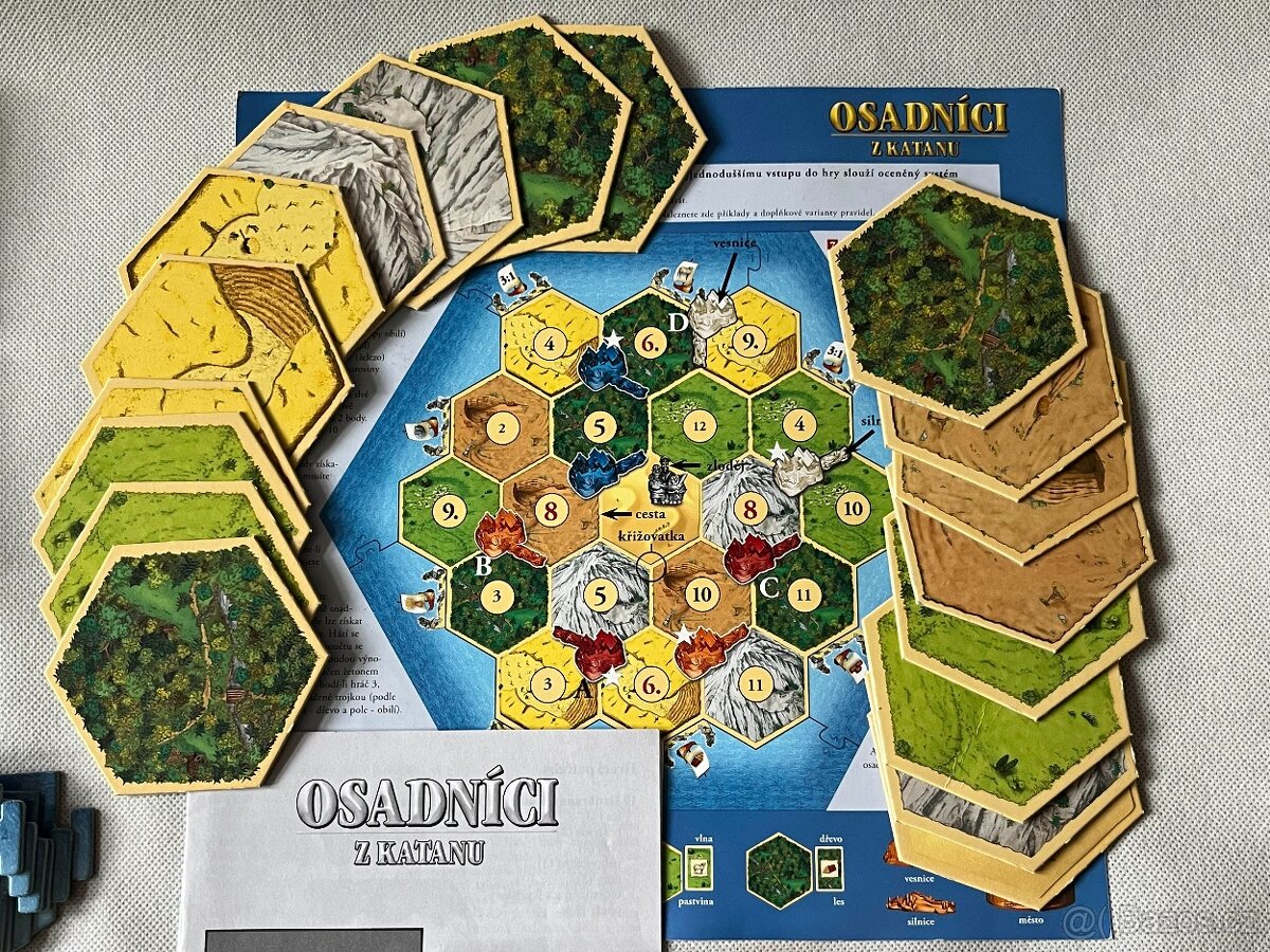Osadníci z Katanu základ + Města a rytíři