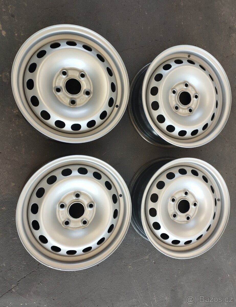 Plechové disky 5x112 R15 VW
