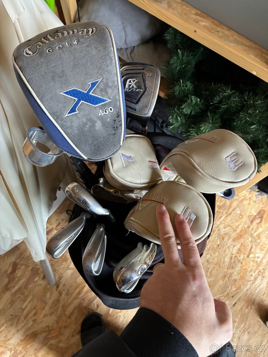 Dámský golfový komplet AMF – grafit, bag Callaway