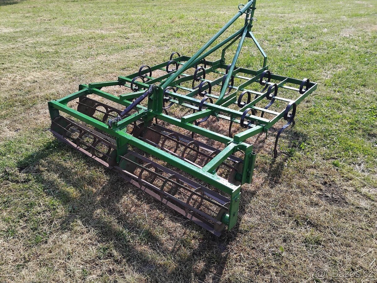 Prodám kultivátor záběr 2,2 m , 4 řady Válce