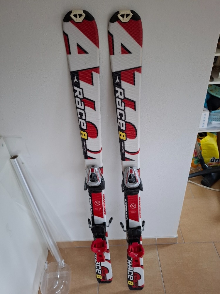 Dětská sjezdovky Atomic 120 cm, boty Fischer 36