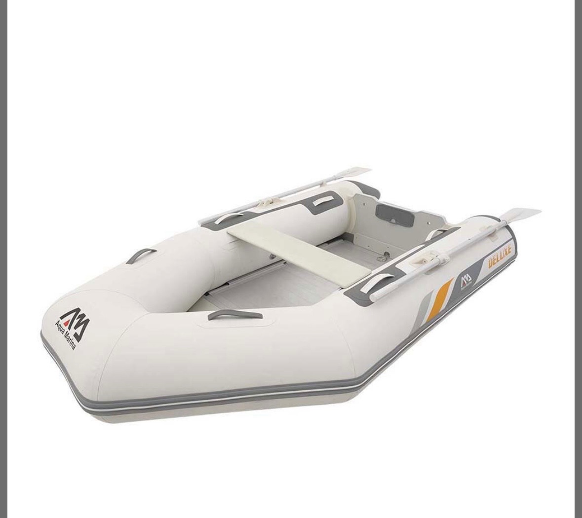 člun AQUA MARINA A-DeLuxe 3,6 Alu Deck GREY