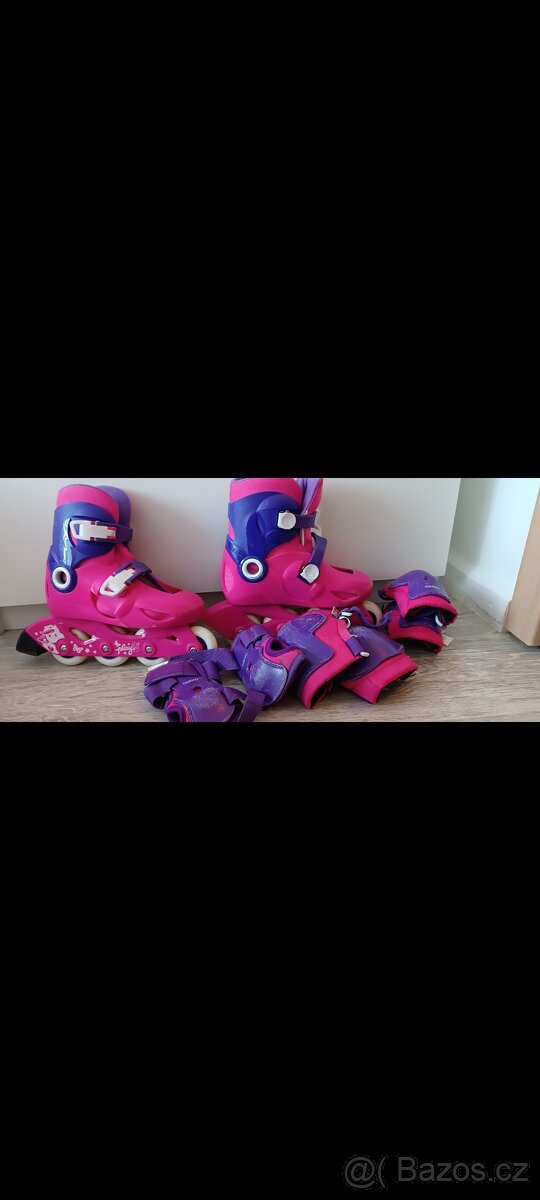 Kolečkové brusle rostoucí 30-32