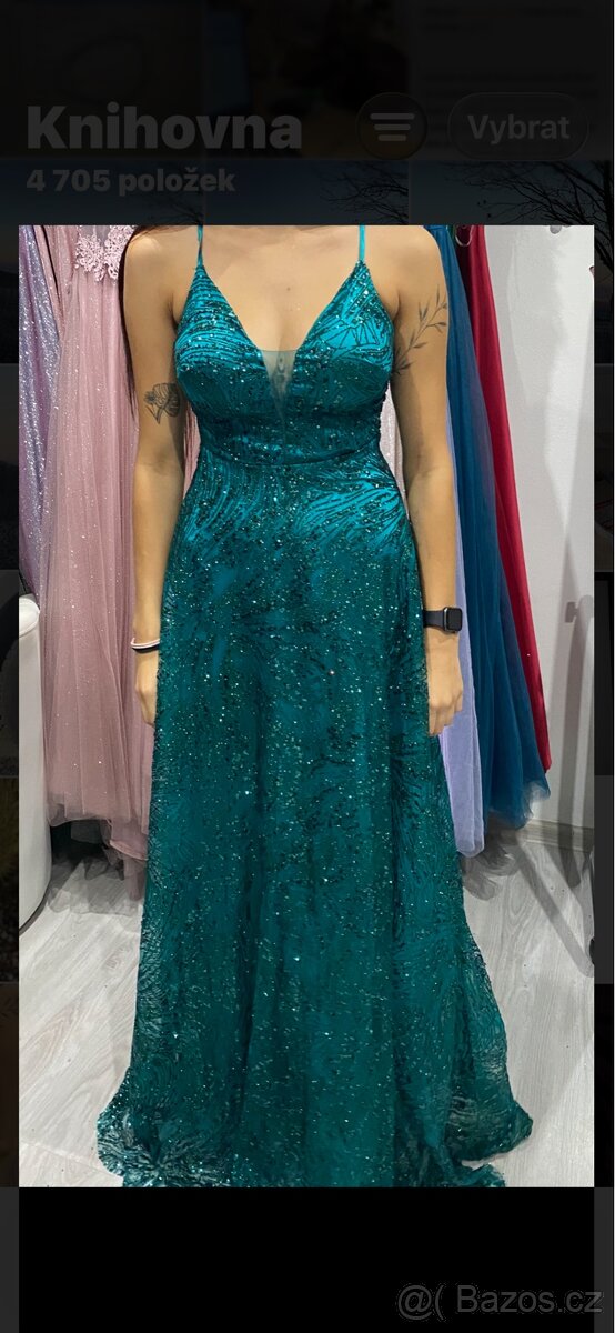 Maturitní plesové šaty vel cca 36 S