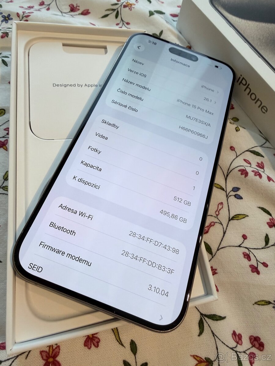 Apple iPhone 15 pro max 512gb