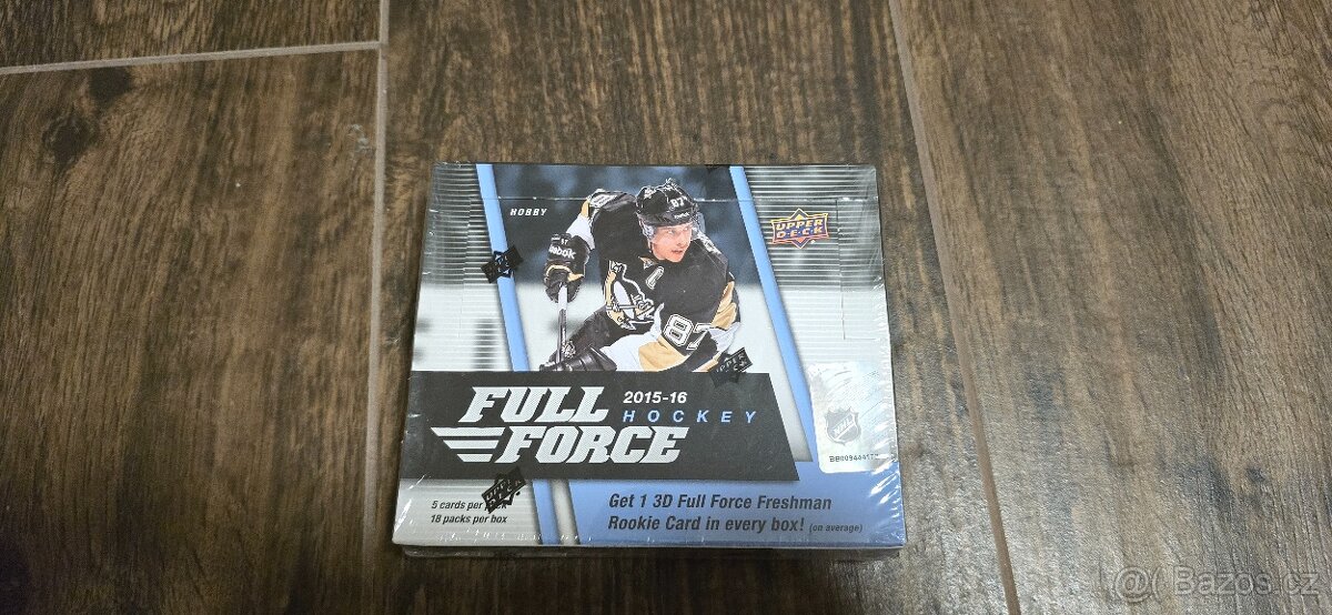 2015‑16 Upper Deck Full Force Hockey Hobby Box
