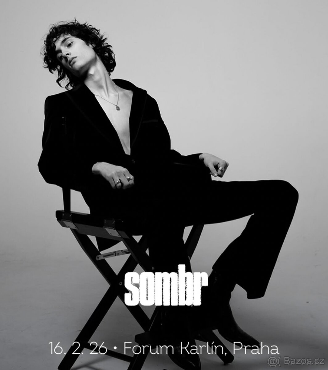 SOMBR • Forum Karlín, Praha 16.02.2026