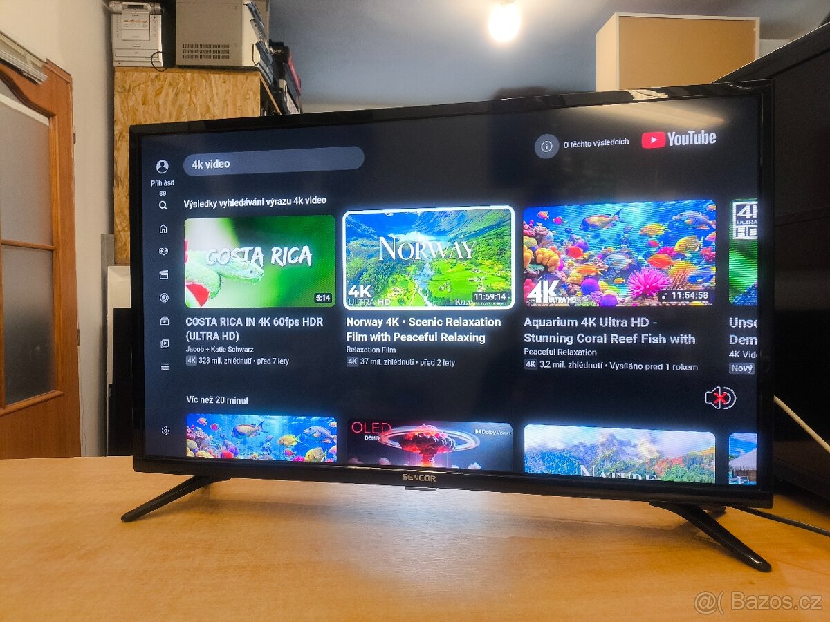 81cm SMART LED televize Sencor / Youtube / Netflix / Wifi /