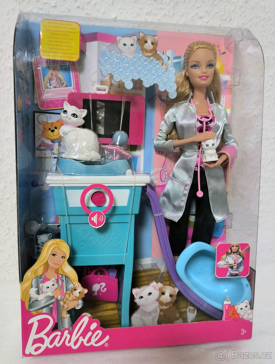BARBIE Asistentka veterinářky