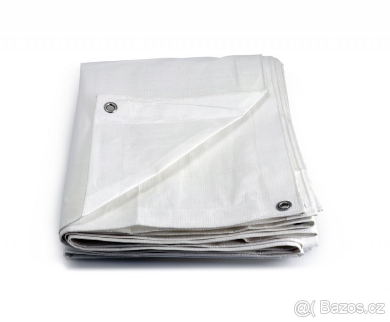 Zakrývací plachta Kataro - bílá (průsvitná)