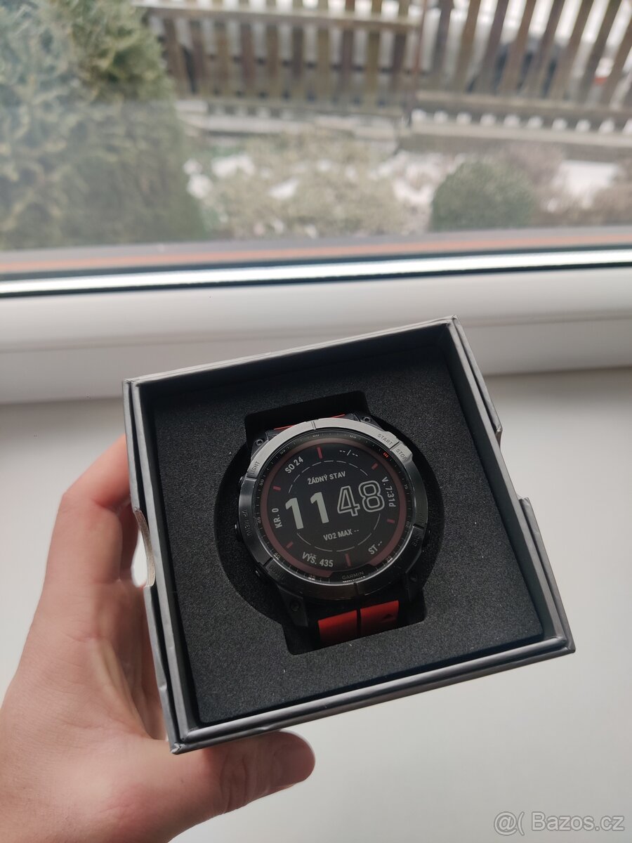 Garmin Fenix 7X Sapphire Solar (Top stav)