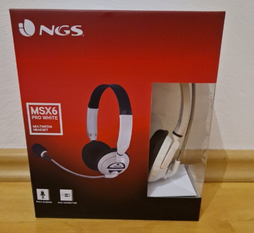 Sluchátka MSX 6 Pro , klávesnice HP nová