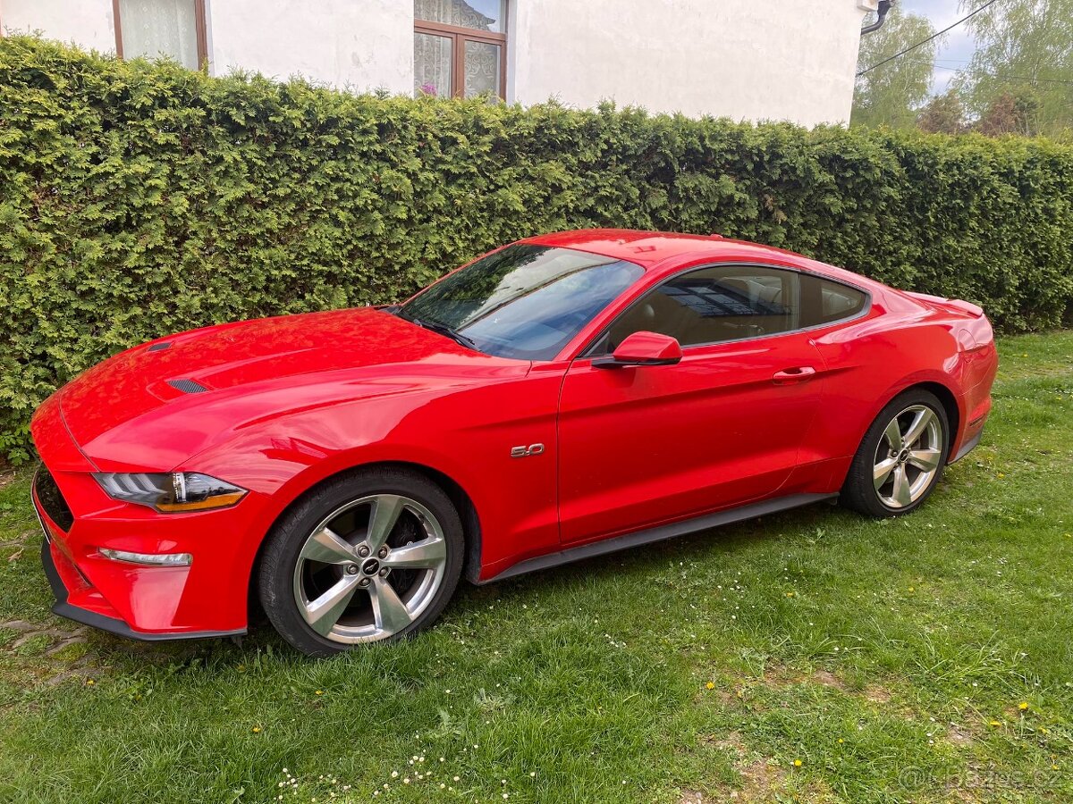 Ford Mustang, V8, 5.0L, GT, RED. Cena vč. DPH