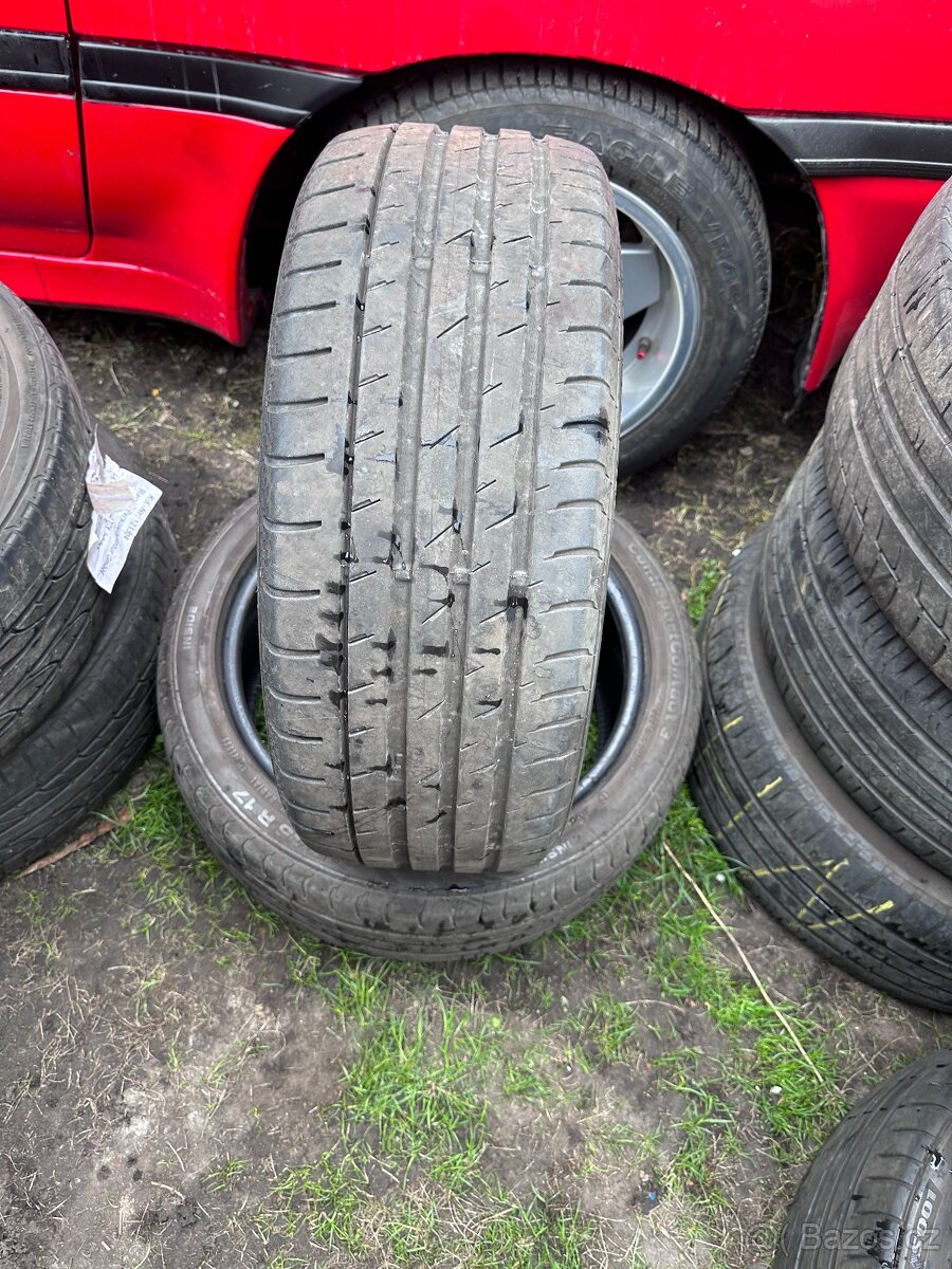 2ks letních pneu 215/45 R17 - Continental