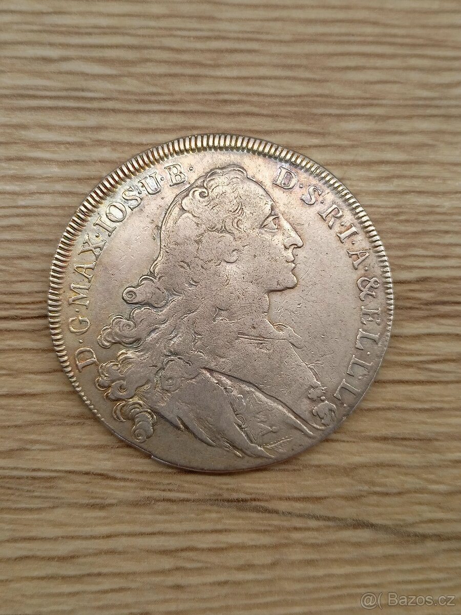 Tolar Maxmilián Bavorsko 1765