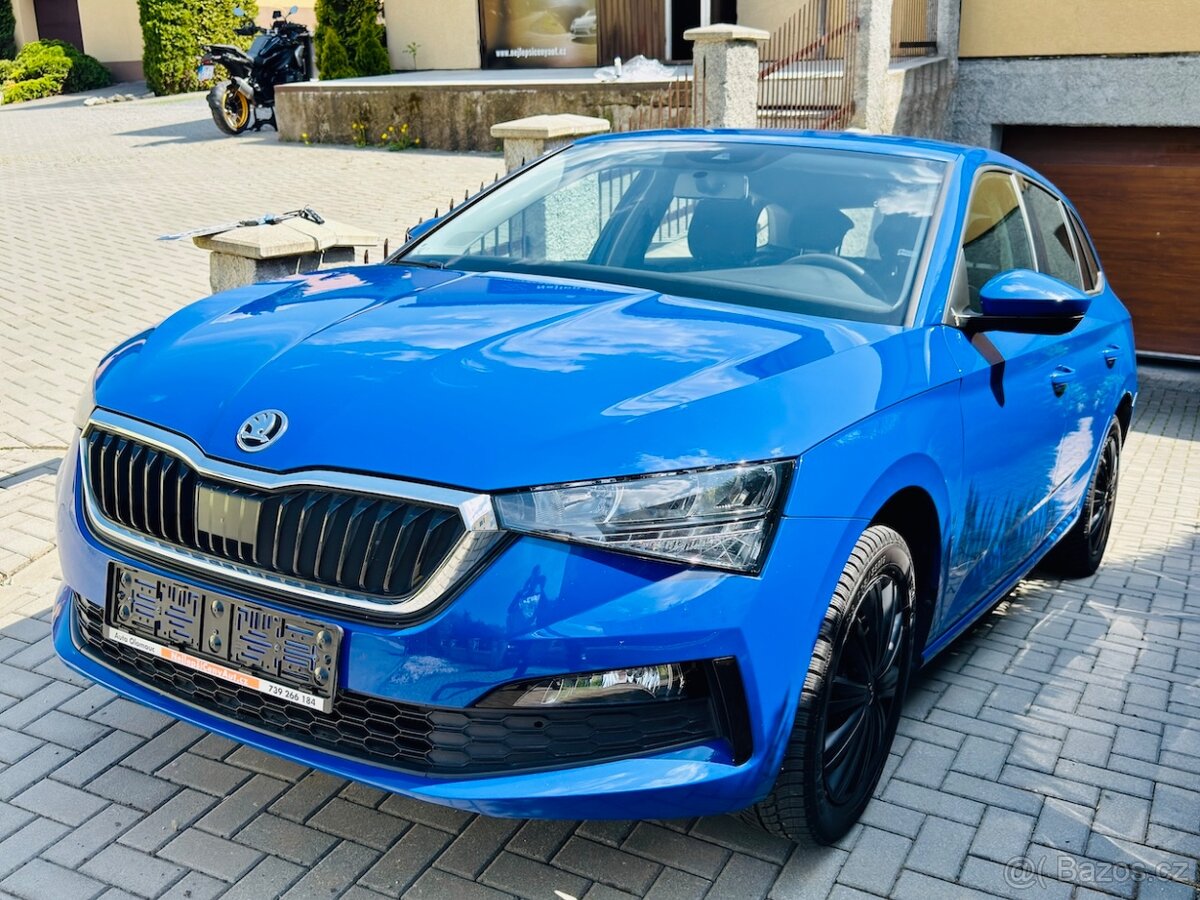 ŠKODA SCALA 1,6TDi 85kW Koup.ČR,1.majitel,PO SERVISE,2020