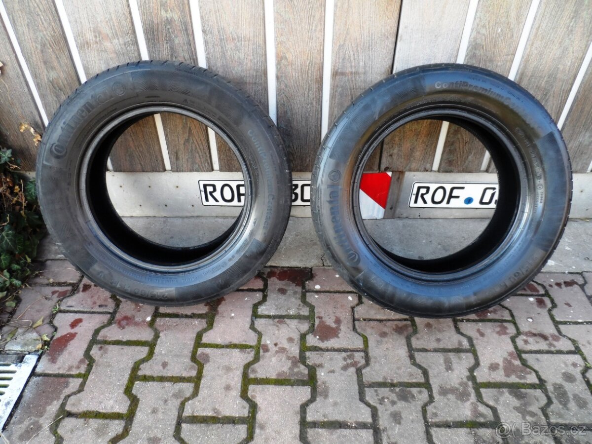2xLetní Pneu Continental 215/60/16