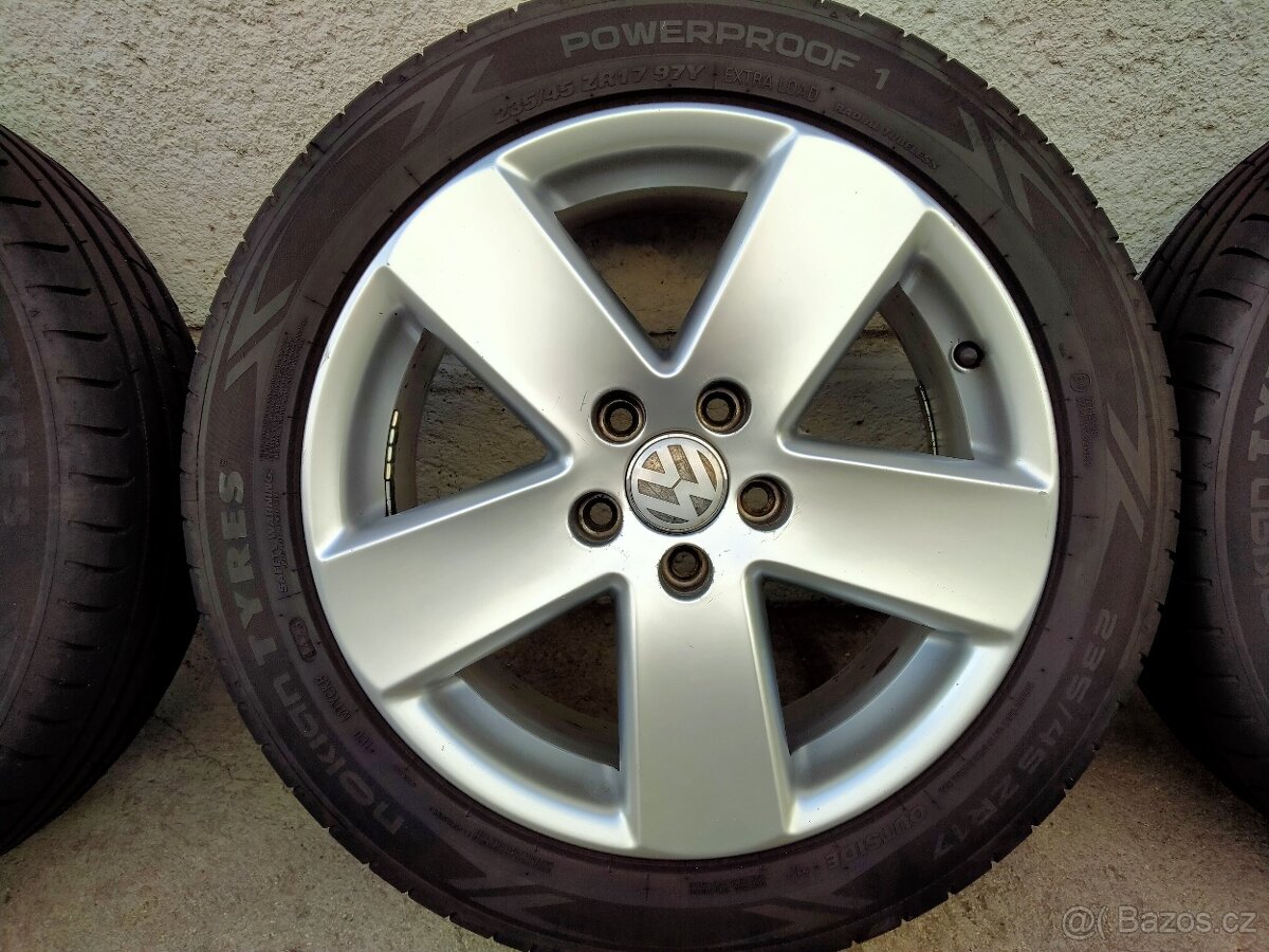 Alu kola originál Volkswagen, 7,5J x 17, 5x112, ET 47