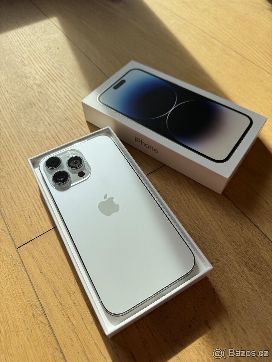 Apple iPhone 14 Pro Max 128GB stříbrný