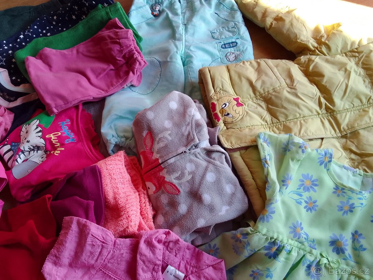 Dívčí set oblečení vel. cca 86/92 II.
