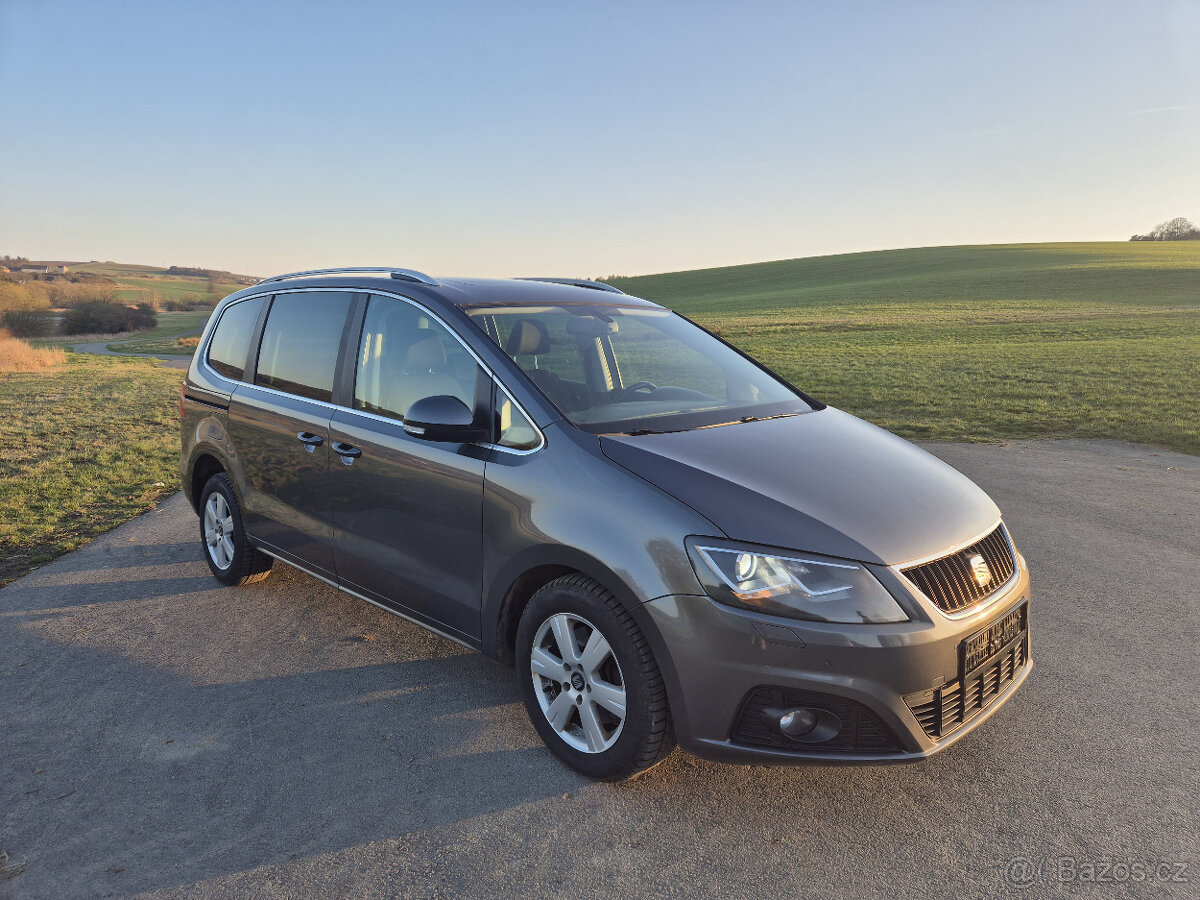 Seat Alhambra 2.0 TDi, 4x4,Xenony, tažné zařízení, panorama