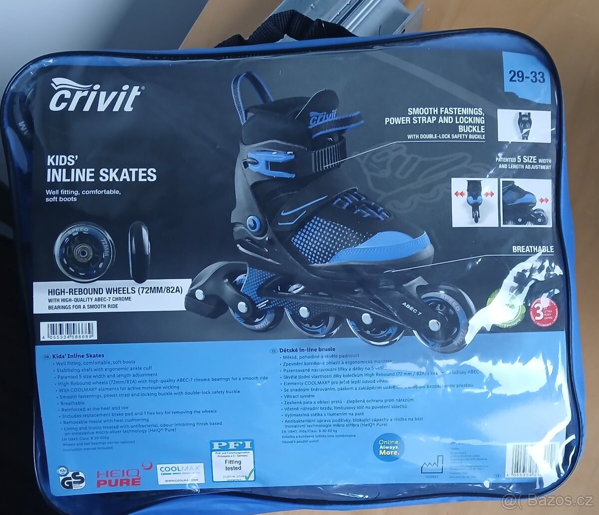 dětské stavitelne bruslu crivit