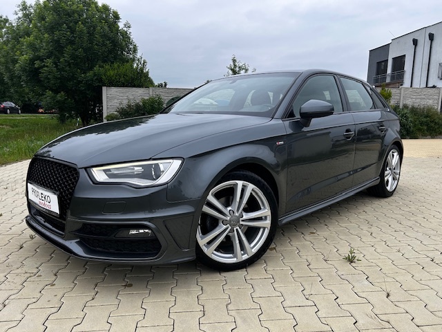 Audi A3 2.0 TDi S-line, 2013, xenony, navi,18´´,velmi pěkná