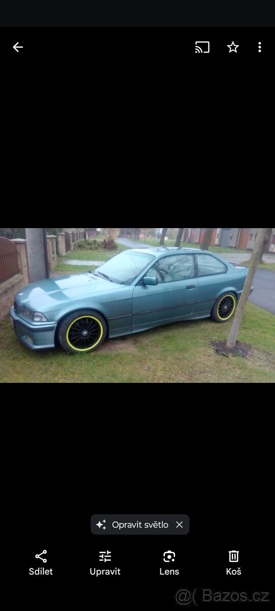 Koupím E36 sedan, coupe