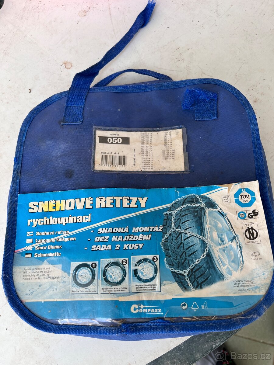 Sněhové řetězy rychloupínací