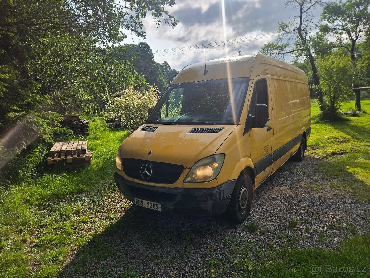 Mercedes Benz Sprinter 313 CDI motor 651,na opravu nebo ND