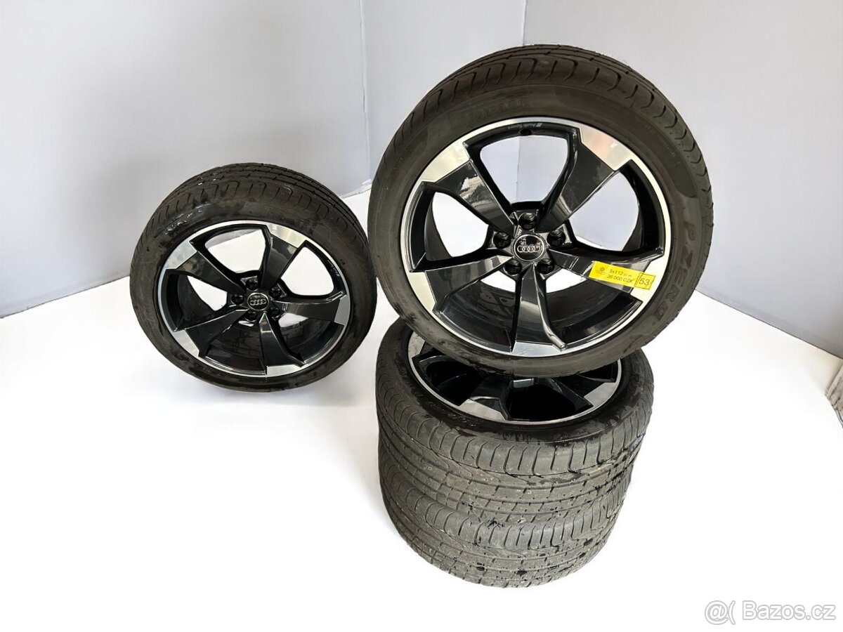 Zánovní originální alu kola Audi 5x112 + 255/40r19