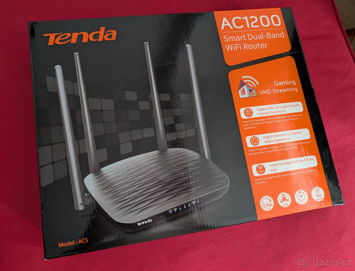 Wifi Router Tenda 1200 AC5