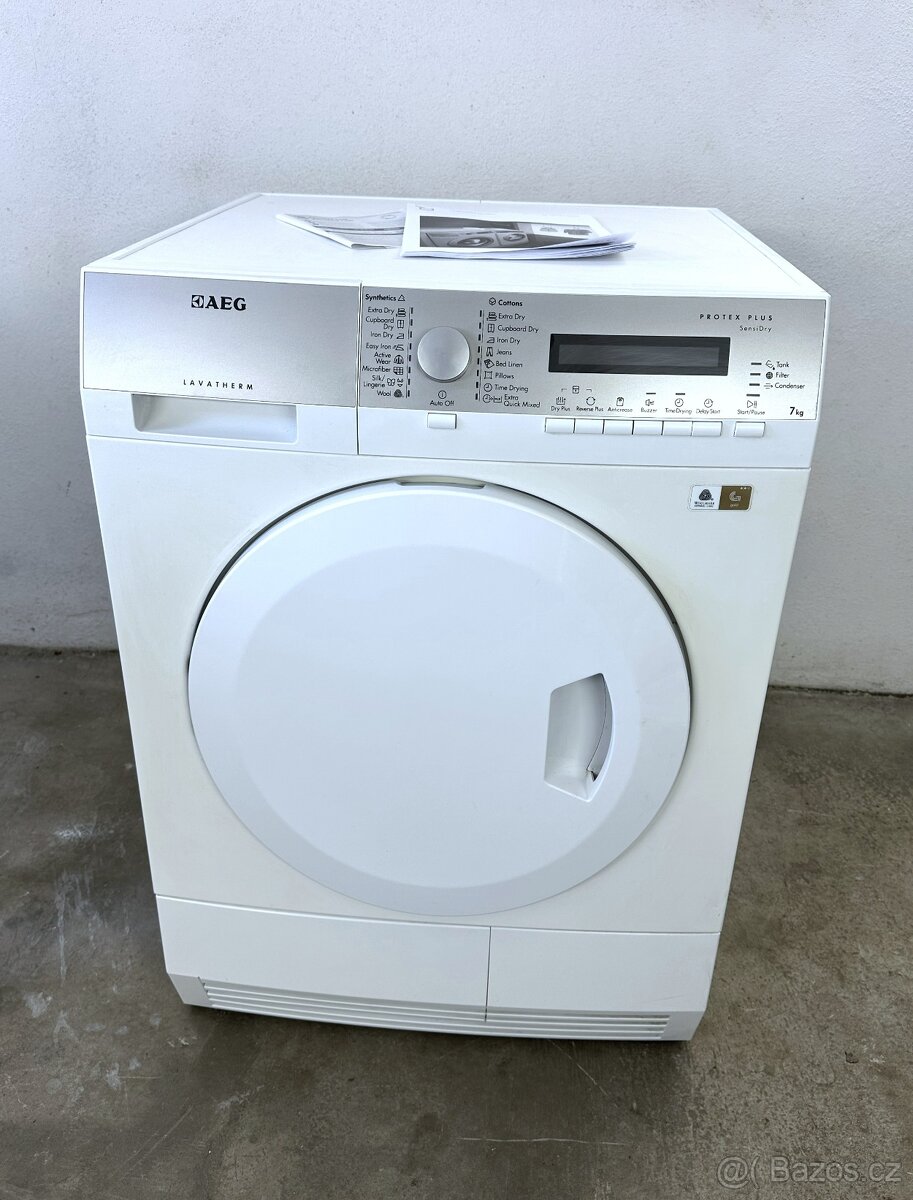 AEG sušička 7 kg tř. A ++ tepelné čerpadlo - JAKO NOVÁ-