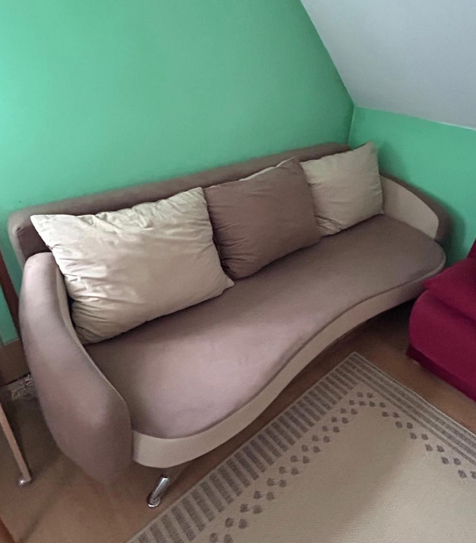 Rozkládací gauč + 2 křesla