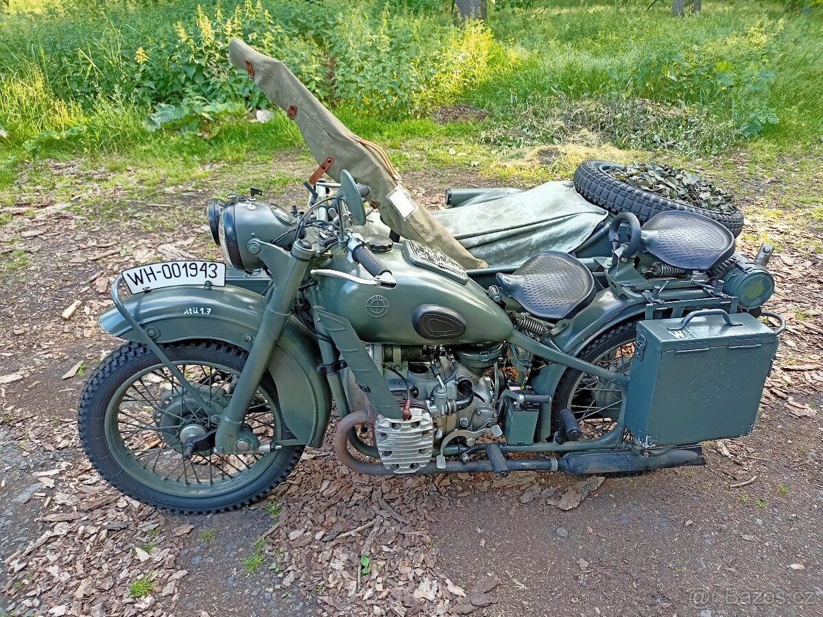 Prodám motocykl Dněpr M72 k 750