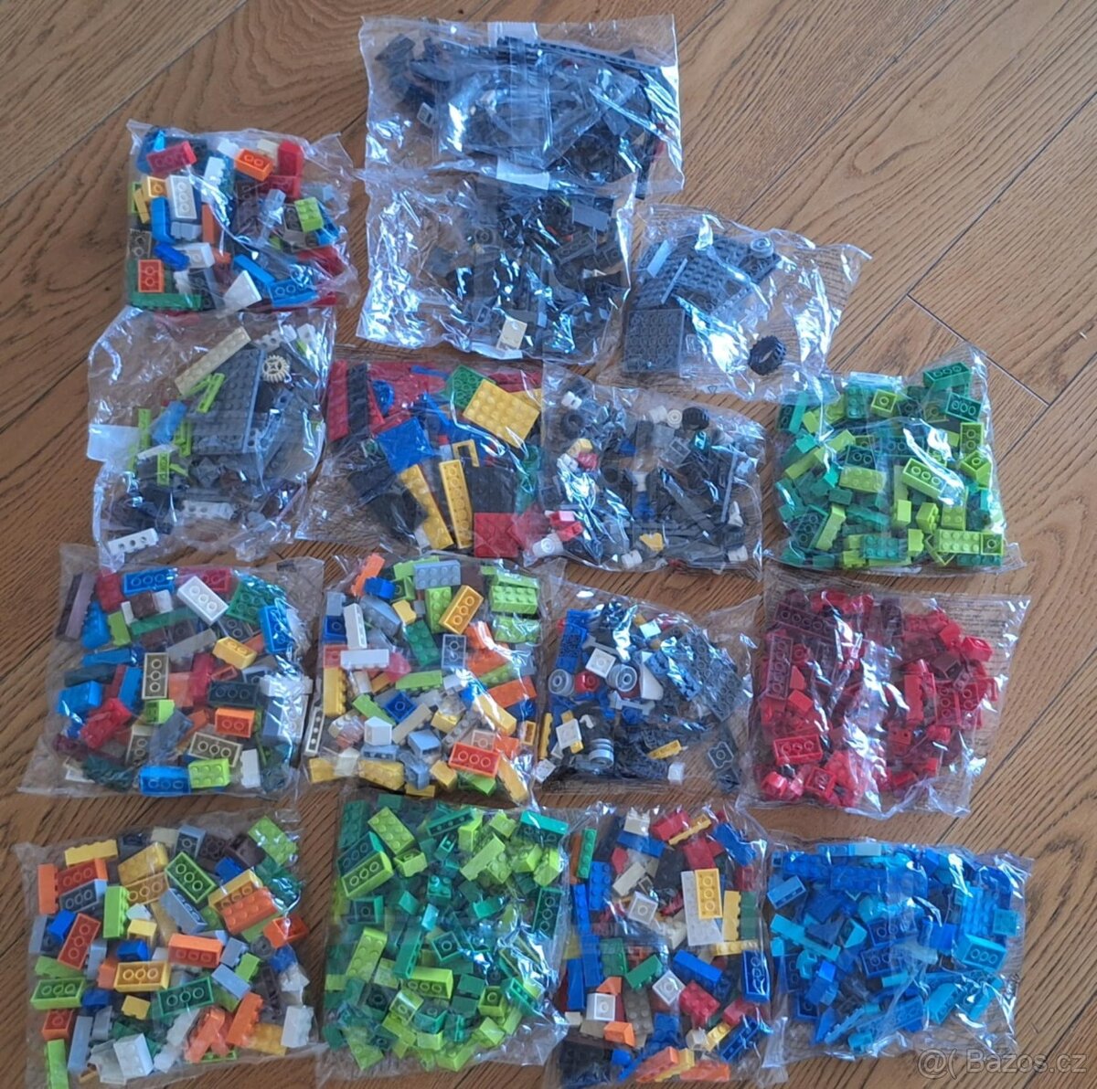 Mix original LEGO kostek -nové 2,150g