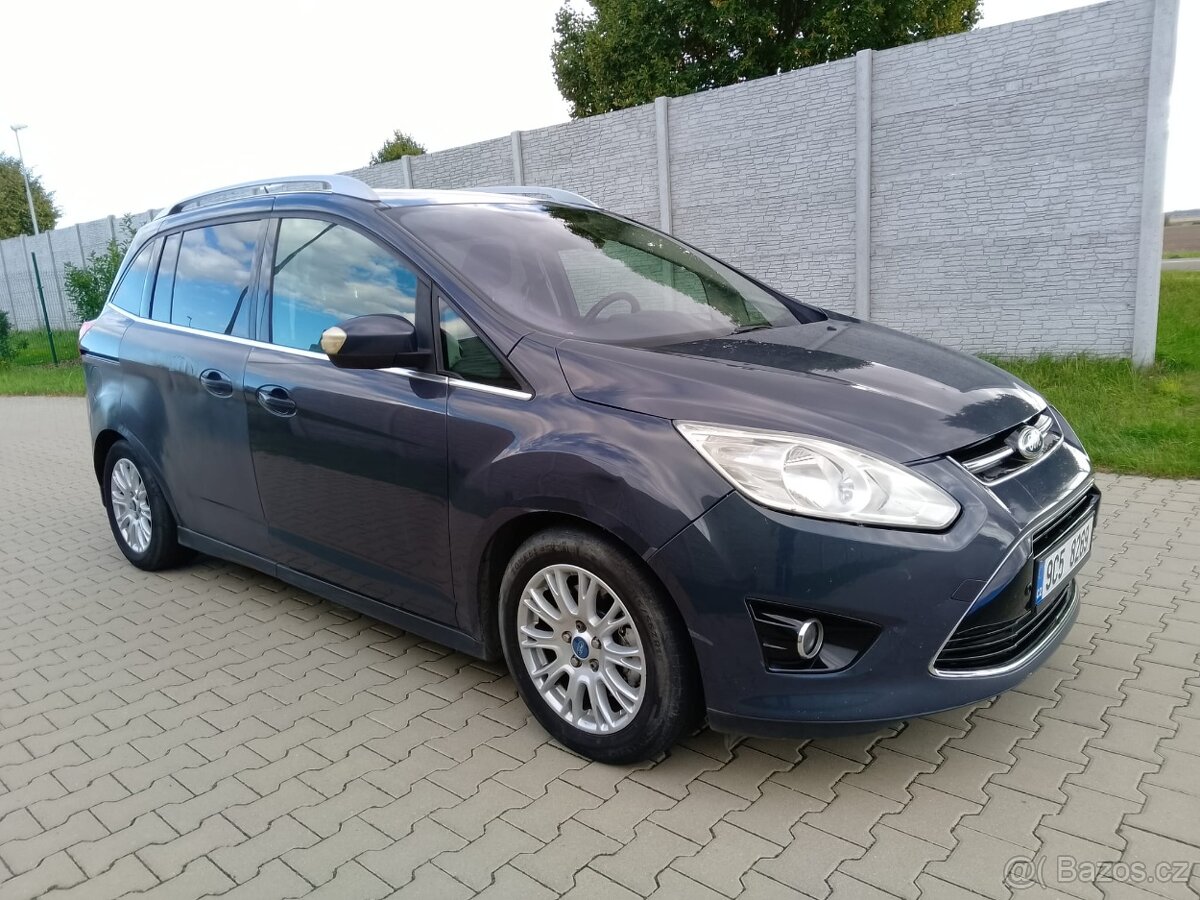 FORD GRAND C-MAX 2,0TDCi103kw,rv2011,7MÍST,2XŠOUPAČKY,VÝBAVA