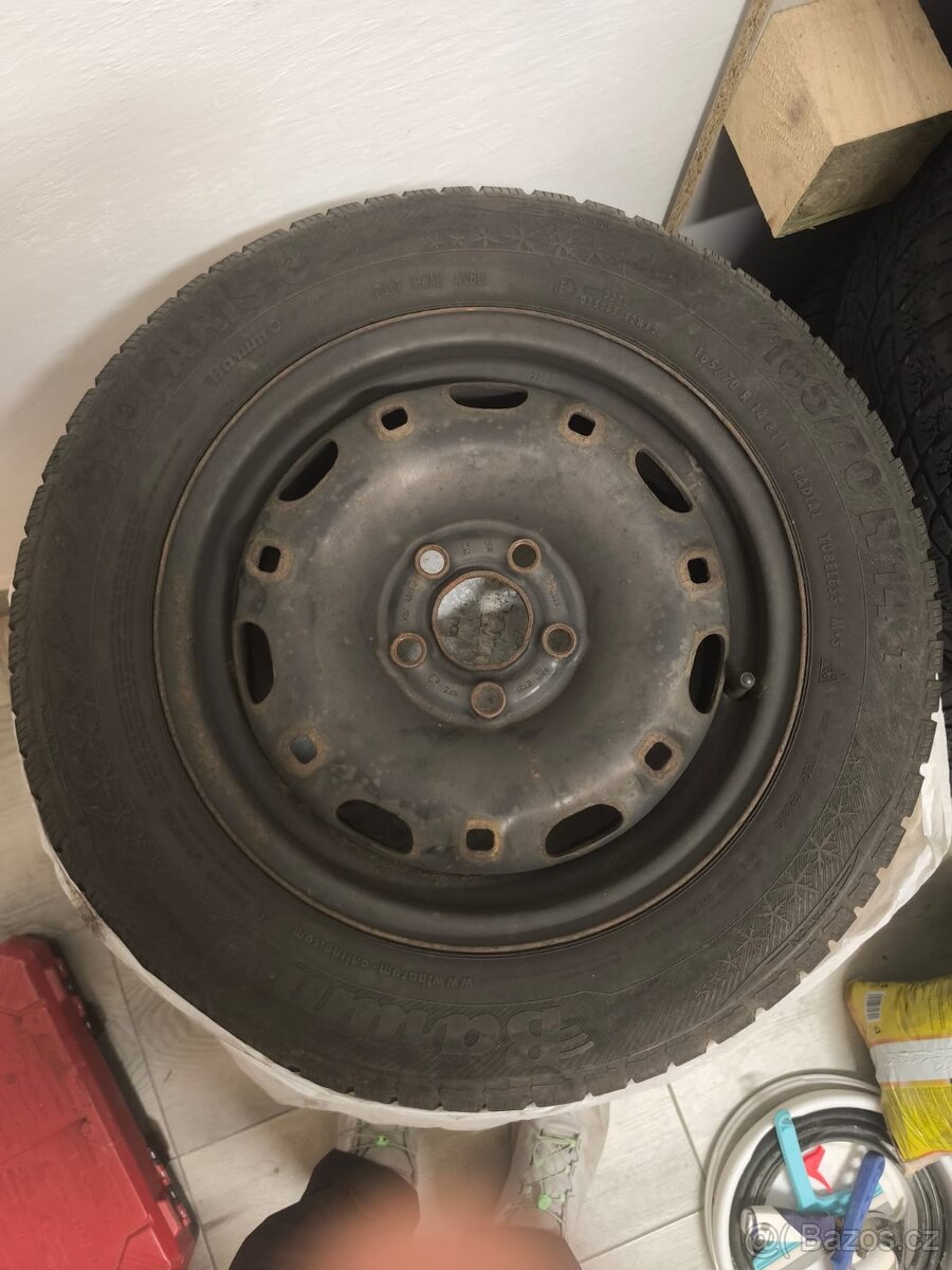 Plechové diky z fabie 1 R14