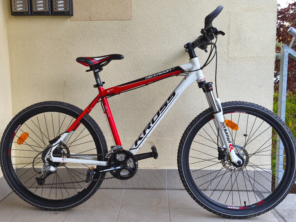Juniorské kvalitní MTB 26" KROSS se zárukou.