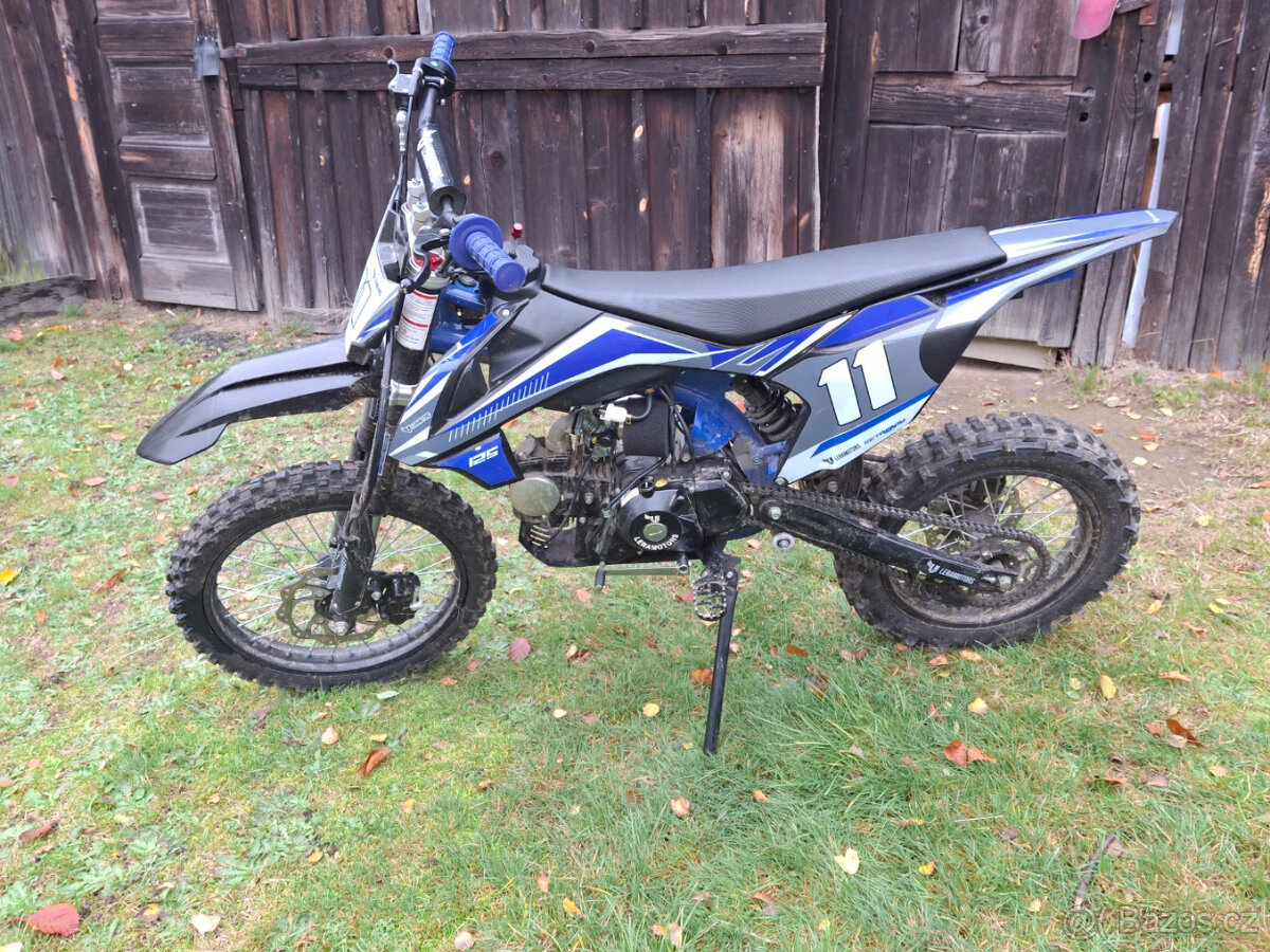 Pitbike Leramotors Shark 125ccm E-Start 4T 17/14 - nejede