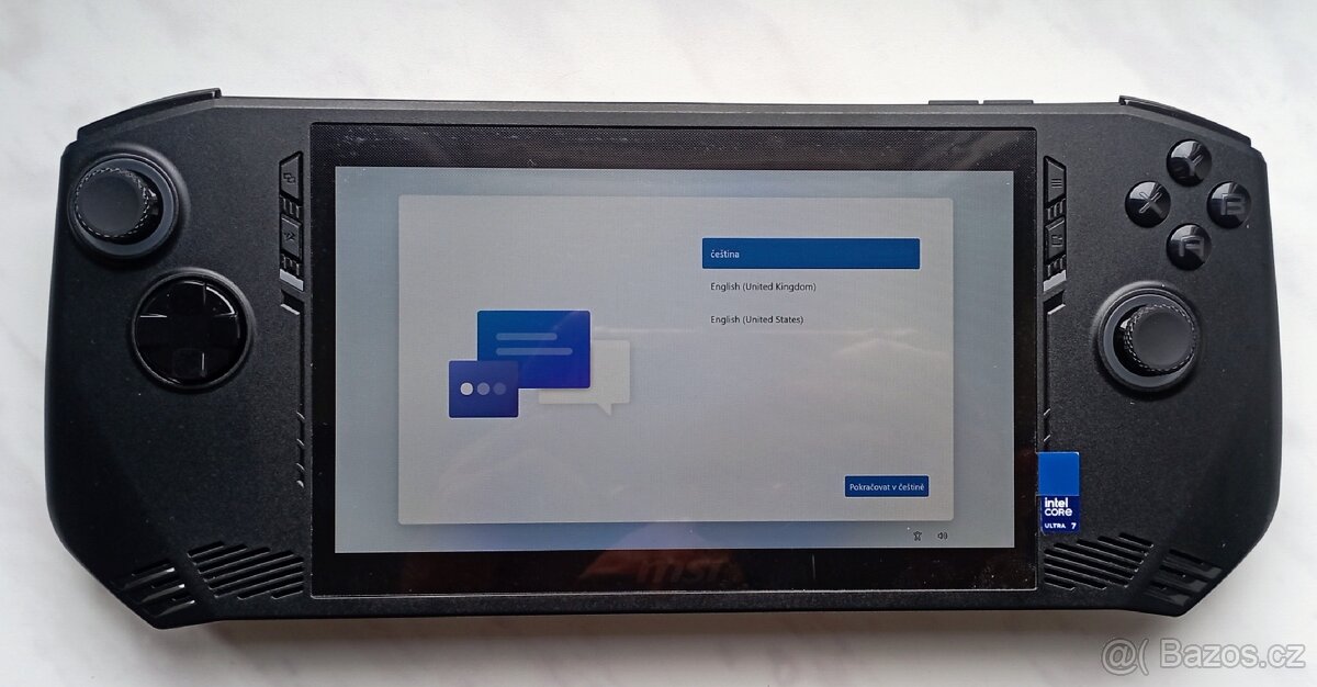 MSI Claw A1M-054CZ Intel Core Ultra 7 / 1TB SSD záruka