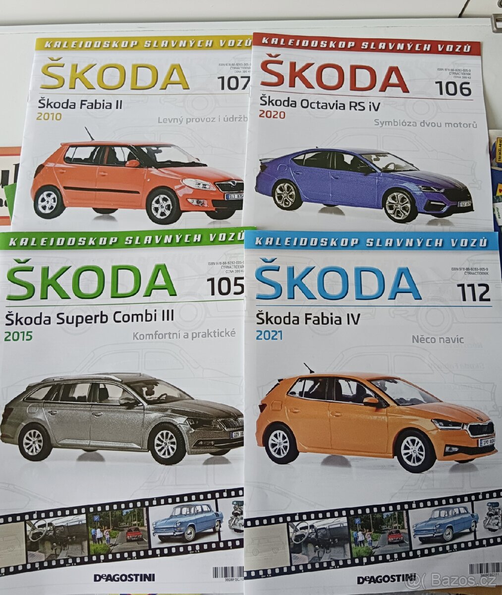 Škoda Superb Fabia Octavia, DeAgostini