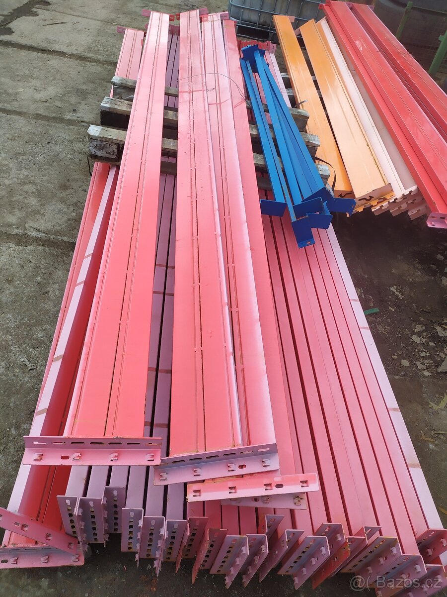 Profil 120×50 mm v délce 270 mm, nosník paletový