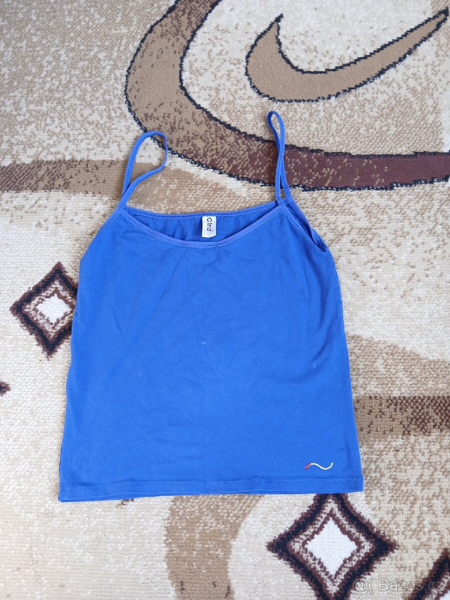 Dámské tílko modré