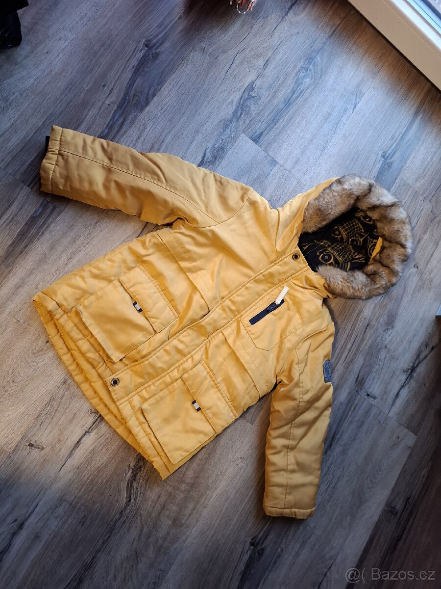 Zimní bunda vel. 5 - 6 let