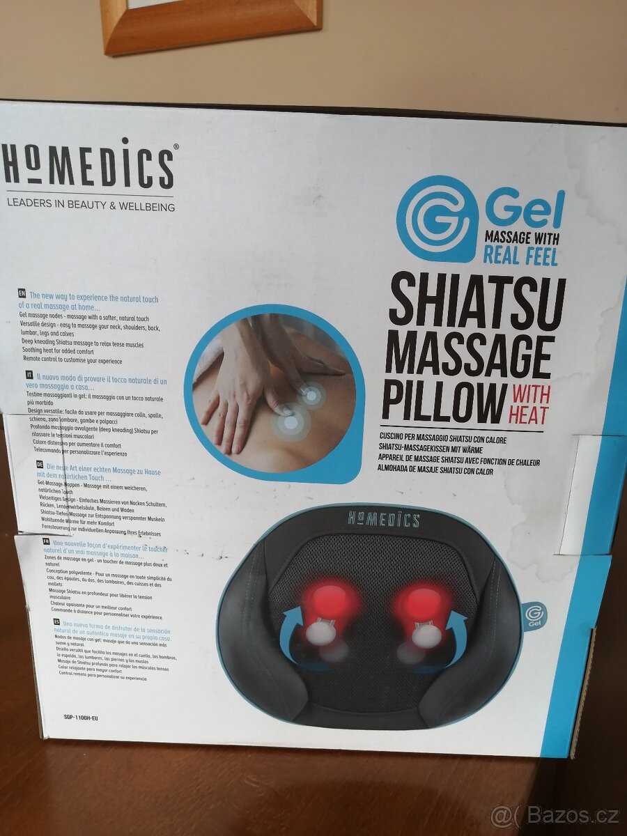 Masážní přístroj Shiatsu Homedics
