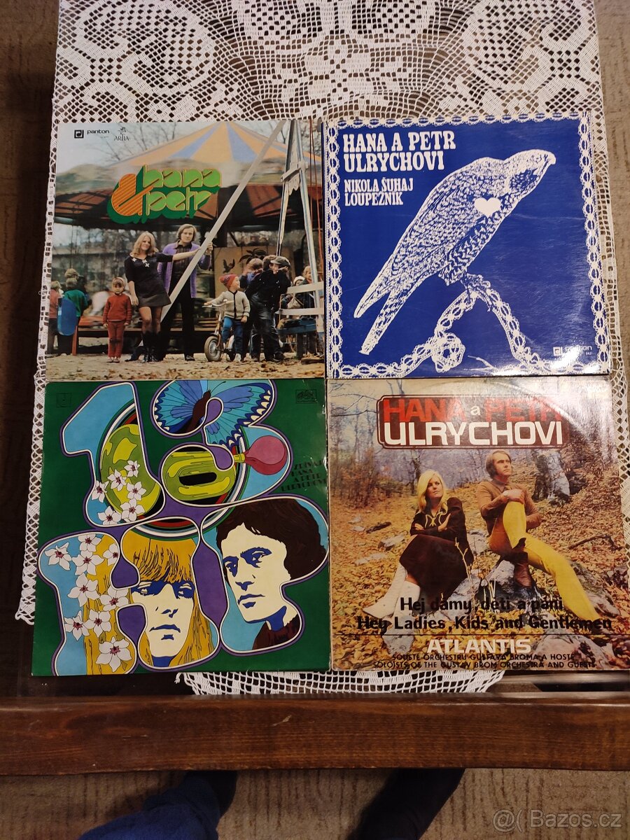 Retro LP desky Ulrychových