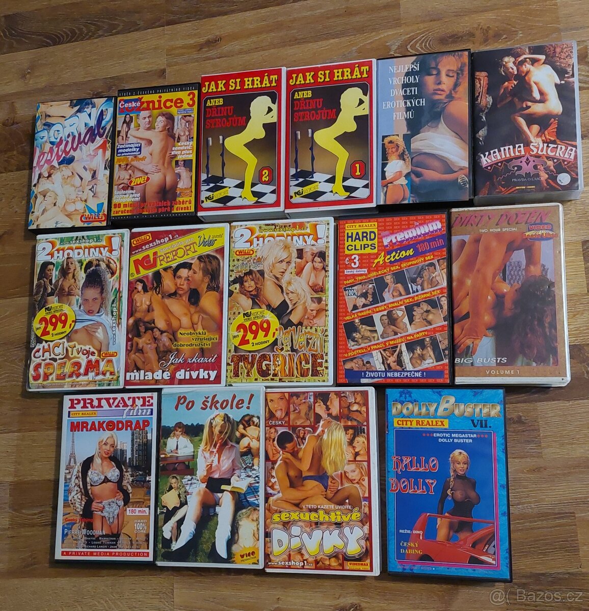 VHS KAZETY porno