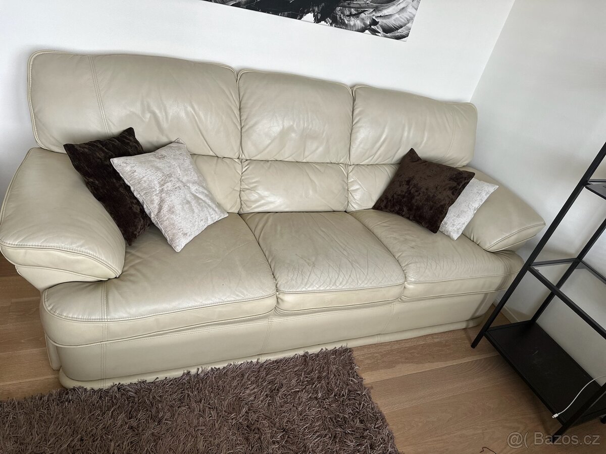 Kvalitní kožená sedačka