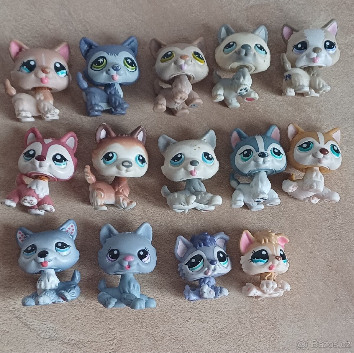 Lps littlest petshop husky stěně